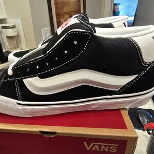 VANS Knu Skool Mid OG 2023 MEN'S SNEAKERS VN000CQ96BT BLACK CLASSIC Size 13 NEW